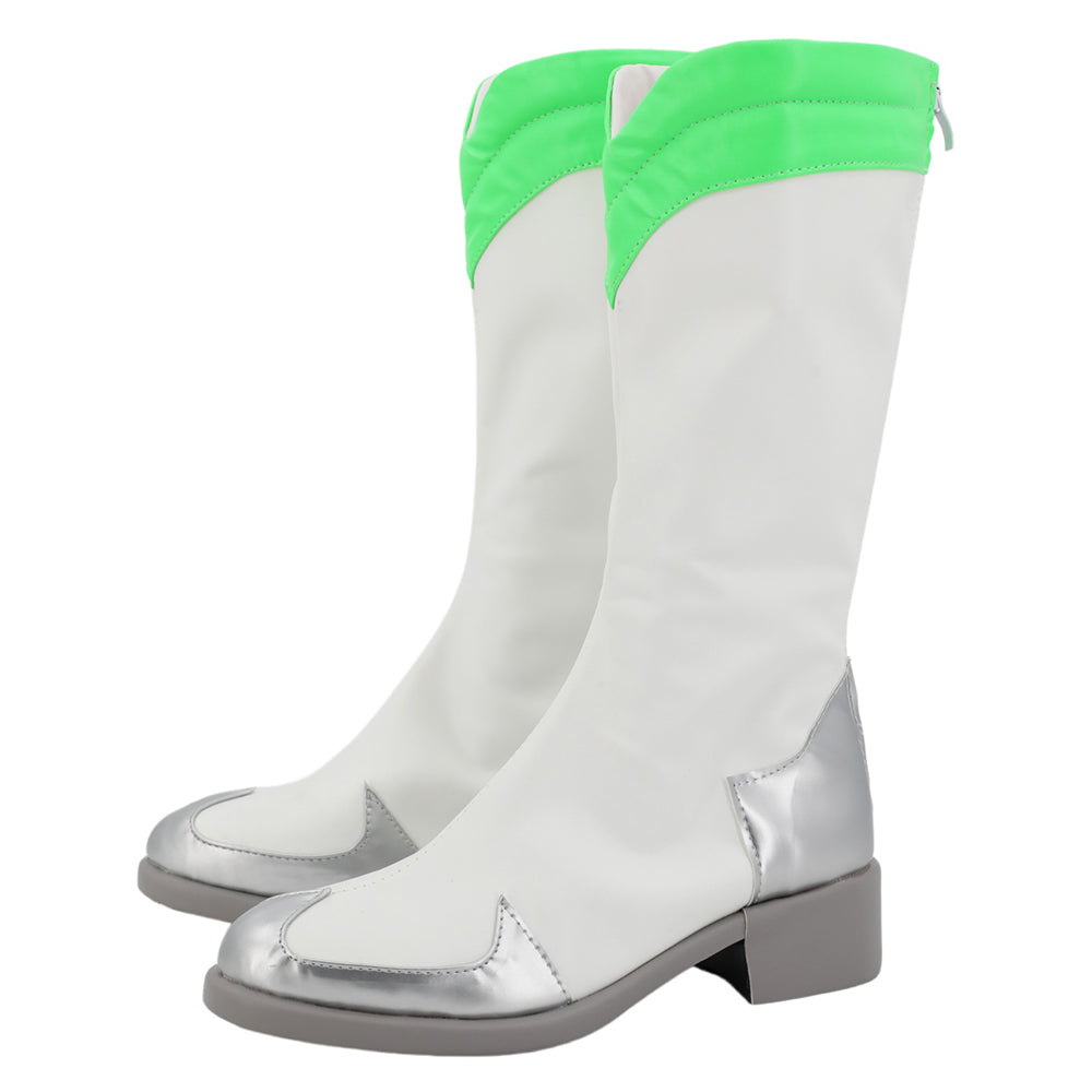 Bleach Candice Catnipp Cosplay Boots White Shoes Custom Made