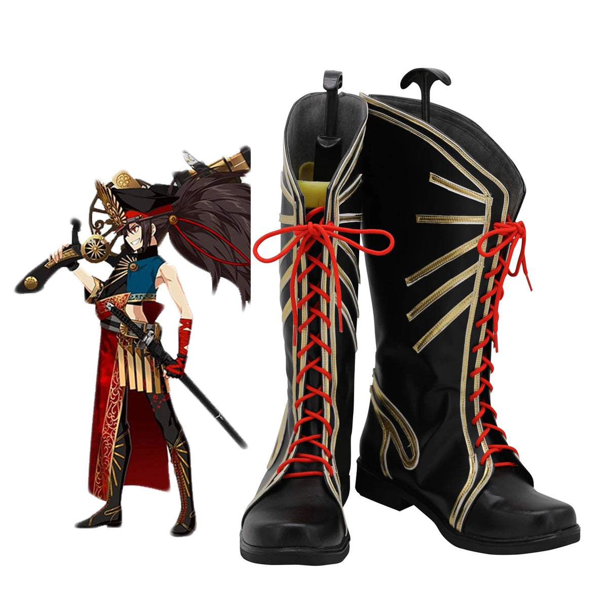 Fate Grand Order  FGO Oda Nobunaga Cosplay Boots Customized Shoes