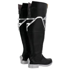 Genshin Impact Albedo Cosplay Boots Kreideprinz Black Shoes Cosplay Custom Made3