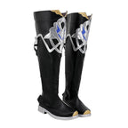 Genshin Impact Albedo Cosplay Boots Kreideprinz Black Shoes Cosplay Custom Made2