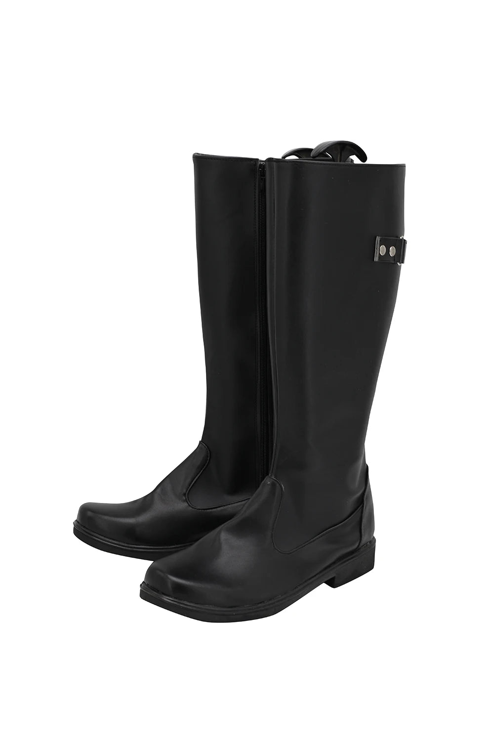 Bottes de cosplay du Comte Dooku de Star Wars, chaussures noires sur mesure, toutes tailles 