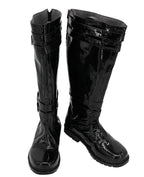 Bottes de cosplay Star Wars Kylo Ren Ben Solo noires, fabriquées sur mesure à toutes les tailles. 