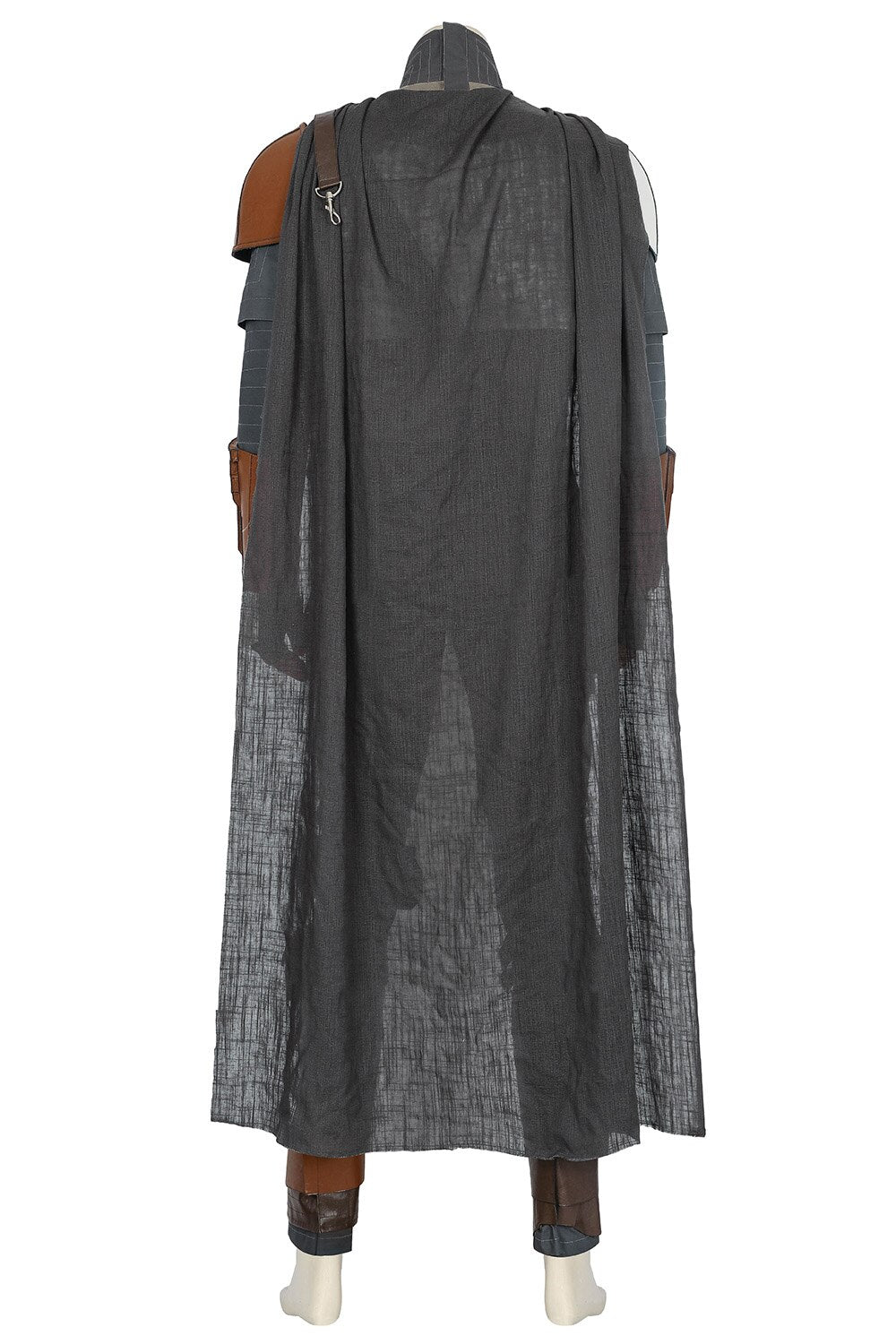 Costume de cosplay Star Wars The Mandalorian : cape, pantalon et gants (ensemble complet).