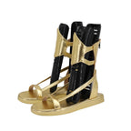 Fate Grand Order FGO Dioscuri the Gemini Twins Cosplay Boots Golden Sandals