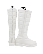 Bottes de cosplay Star Wars Ben Solo, chaussures en cuir blanc, fabriquées sur mesure, toutes tailles pour adultes et enfants 