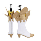 Bottes de cosplay Genshin Impact Paimon à talons bas, fabriquées sur mesure, toutes tailles, unisexe