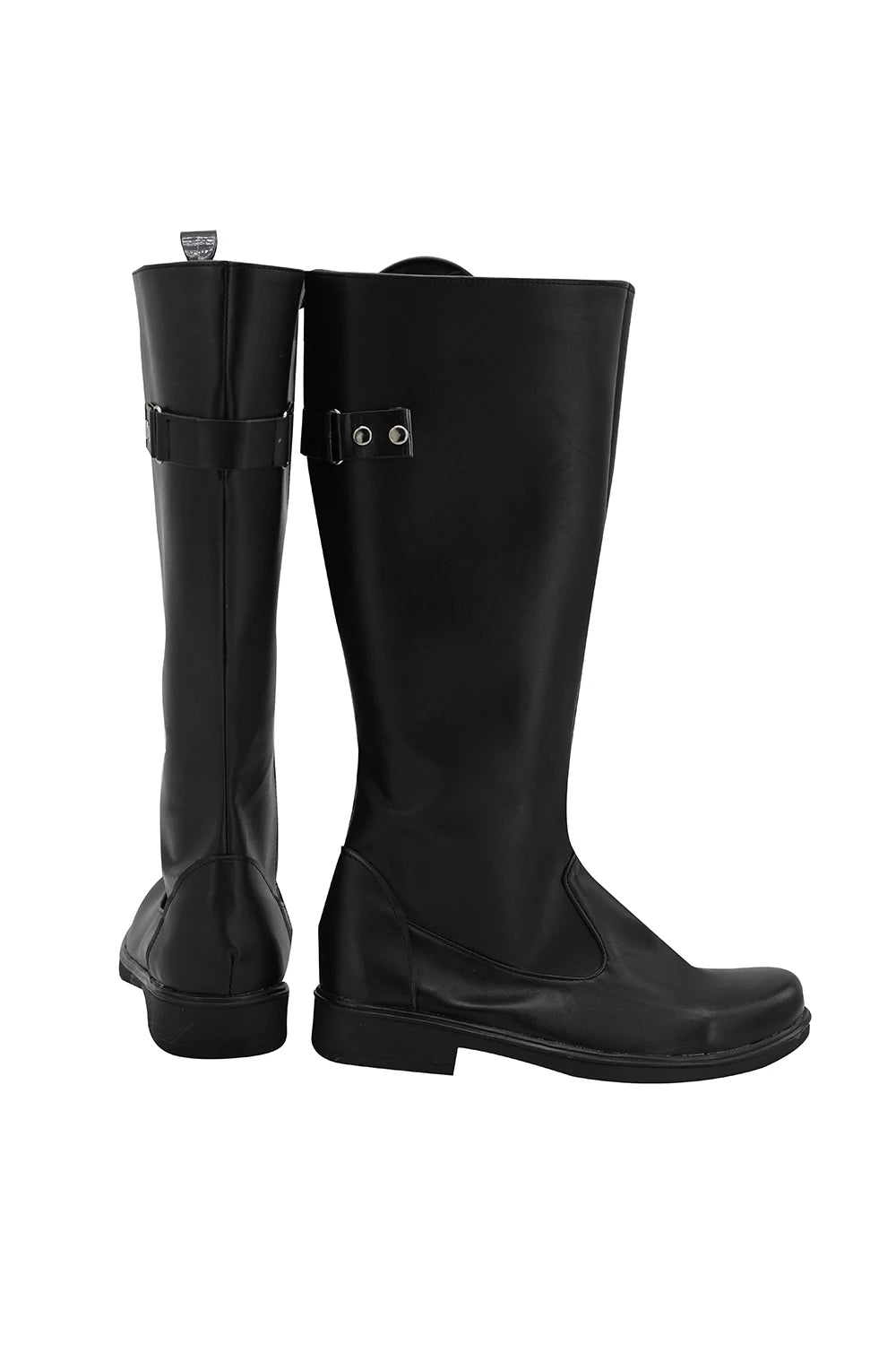 Bottes de cosplay du Comte Dooku de Star Wars, chaussures noires sur mesure, toutes tailles 