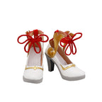 Chaussures de cosplay Genshin Impact Ganyu, bottes à talons hauts, fabriquées sur mesure, toutes tailles, unisexe