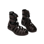 Fate Grand Order FGO Romulus Cosplay Boots Customized Brown Sandals