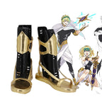 Fate Grand Order FGO Dioscuri the Gemini Twins Cosplay Boots Golden Sandals