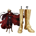 Fate Grand Order FGO Oda Nobunaga Cosplay Boots Golden Shoes