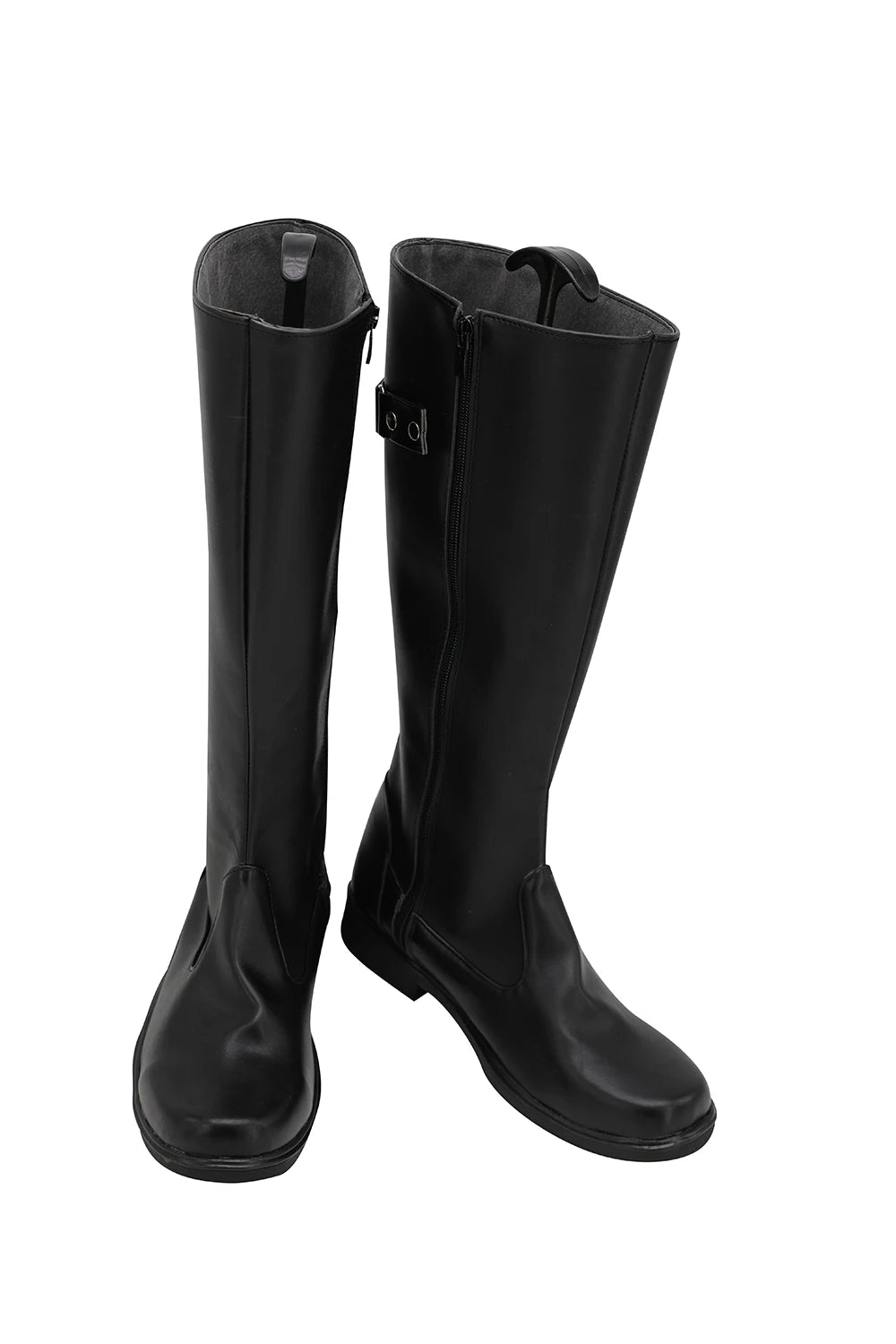 Bottes de cosplay du Comte Dooku de Star Wars, chaussures noires sur mesure, toutes tailles 