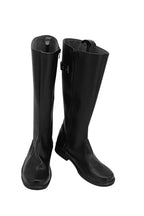 Bottes de cosplay du Comte Dooku de Star Wars, chaussures noires sur mesure, toutes tailles 