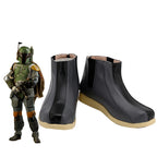Bottes de cosplay Boba Fett Star Wars, chaussures en cuir sur mesure 