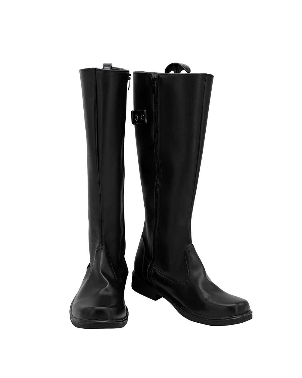 Bottes de cosplay du Comte Dooku de Star Wars, chaussures noires sur mesure, toutes tailles 