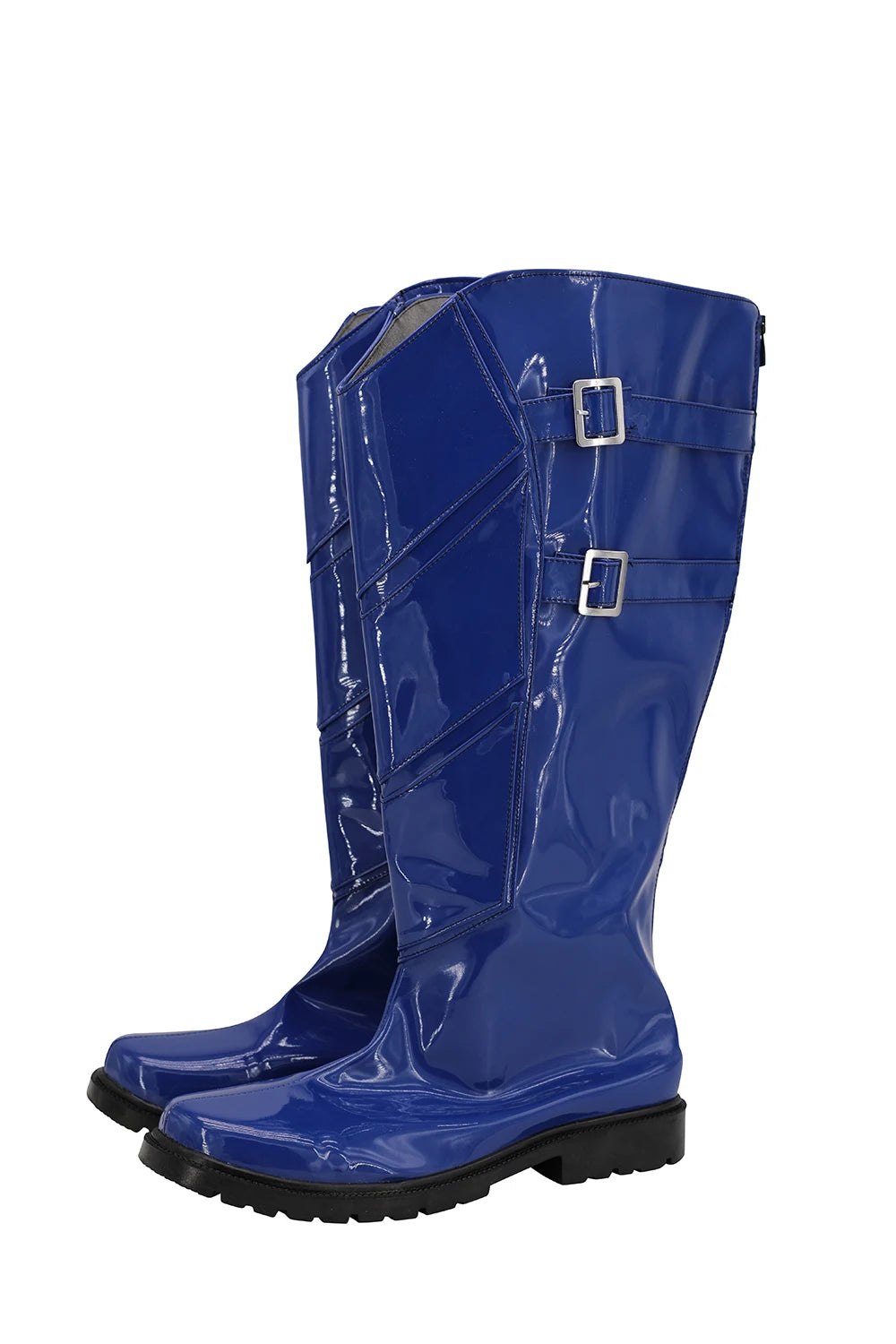 Bottes de cosplay Star Wars pour la Garde du Sénat, chaussures bleues, fabriquées sur mesure à toutes les tailles.