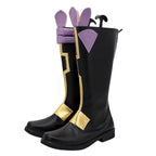 Genshin Impact Xiao Bottes de cosplay Alatus noires, chaussures de cosplay sur mesure