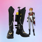 Genshin Impact Tartaglia Cosplay Boots Childe Black Shoes Cosplay Custom Made