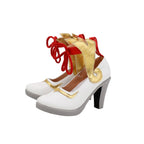 Chaussures de cosplay Genshin Impact Ganyu, bottes à talons hauts, fabriquées sur mesure, toutes tailles, unisexe