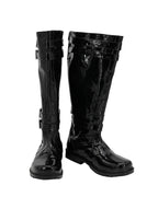 Bottes de cosplay Star Wars Kylo Ren Ben Solo noires, fabriquées sur mesure à toutes les tailles. 