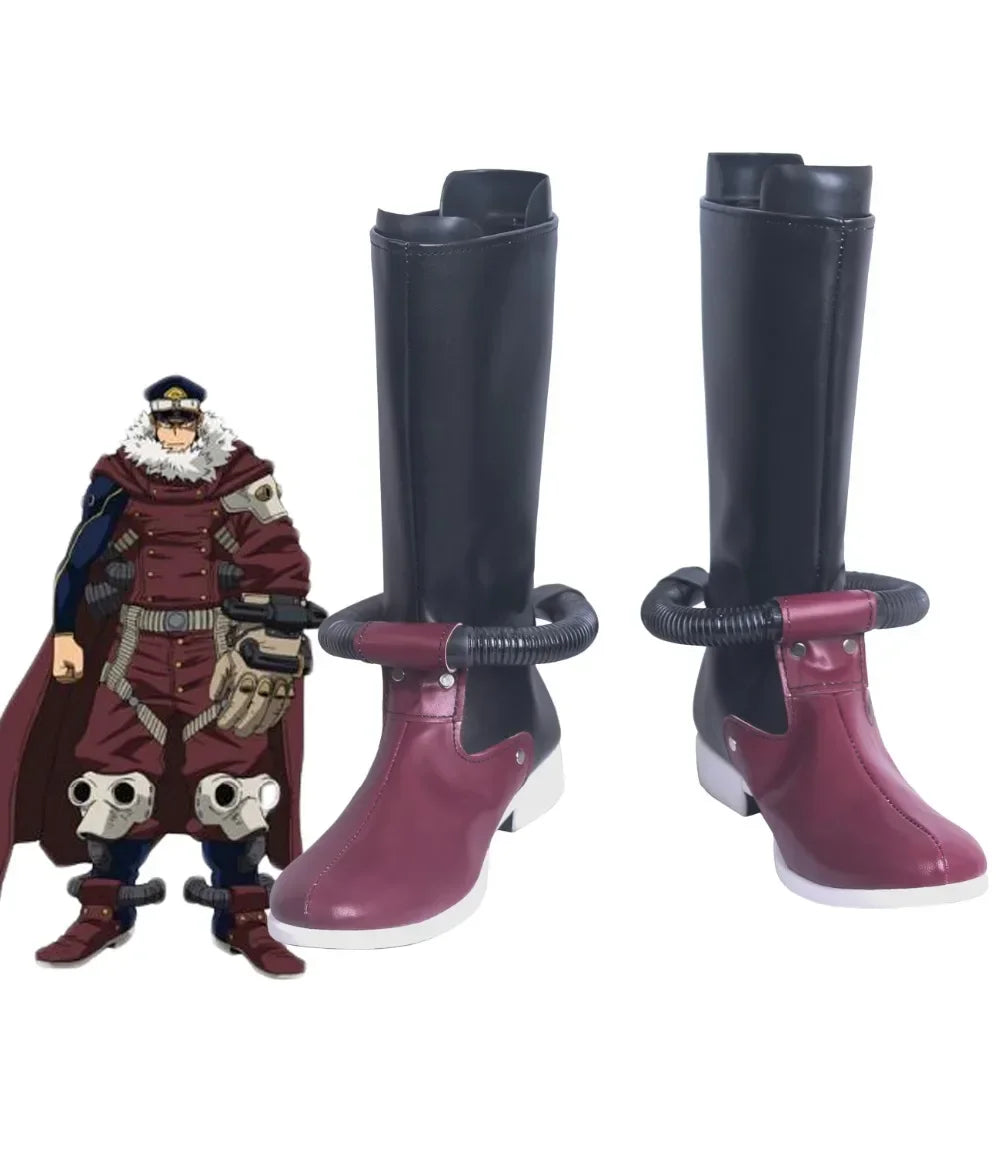 My Hero Academia Inasa Yoarashi Cosplay Boots Custom Made PU Leather Shoes
