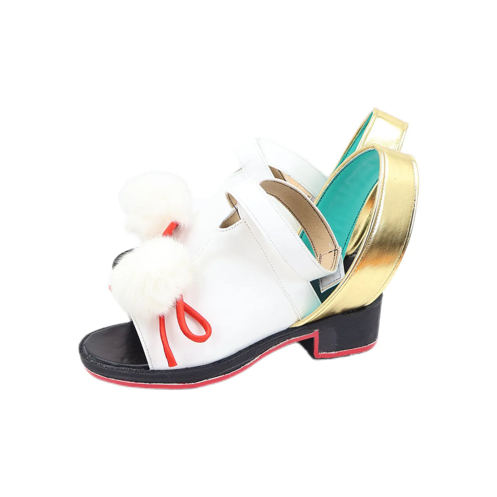 Overwatch Anran Cosplay Shoes High Heel Sandals Custom Made