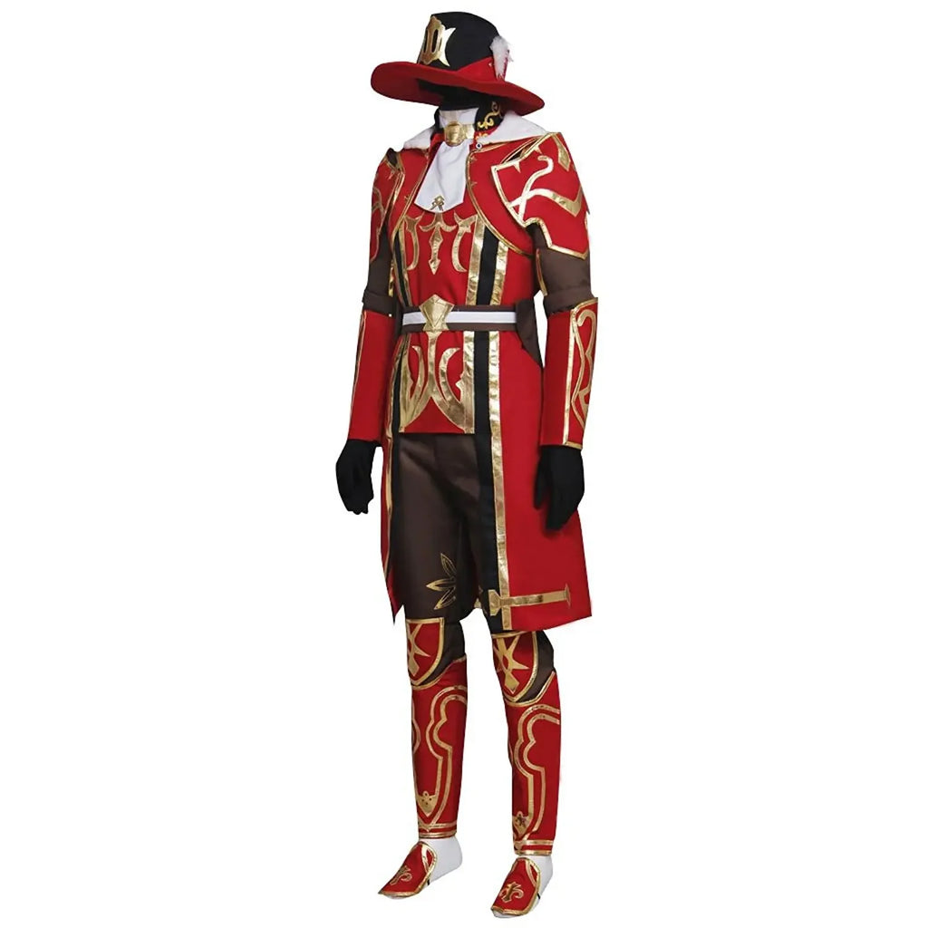 Red Mage Robe MiDicosplay Final Fantasy XI Red Mage Cosplay Costume Custom Made ...