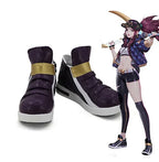 League of Legends KDA Kaisa Akali Evelynn Ahri Cosplay Boots Custom Made Shoes