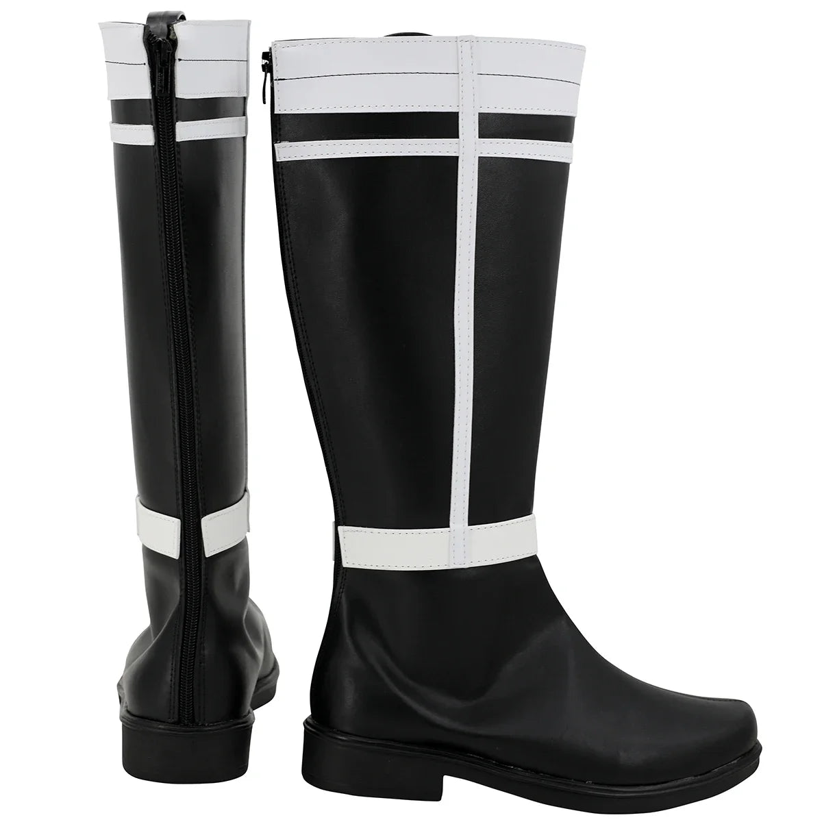 Frieren Beyond Journey's End Himmel Cosplay Boots Black Shoes