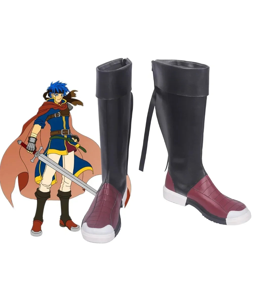 Fire Emblem Ike Cosplay Boots Custom Made Shoes