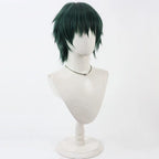 Jujutsu Kaisen Zenin Maki Cosplay Wig Season 3 Dark Green Short Hair
