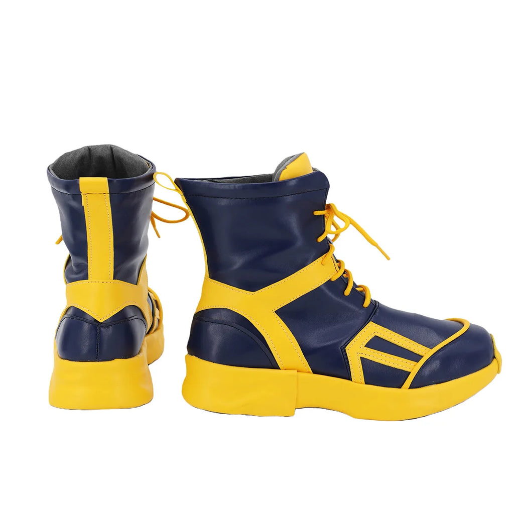 Kpop Demon Hunters Zoey Cosplay Shoes Blue Boots Custom Made