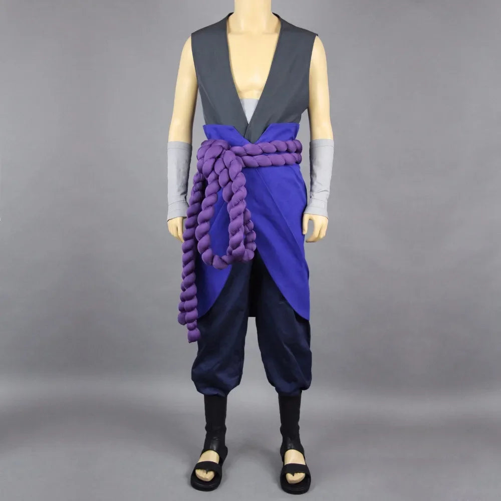 Naruto Uchiha Sasuke Hebi Organization Cosplay Costume
