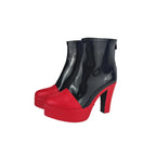 Hazbin Hotel Alastor Cosplay Boots Radio Demon Red Shoes Custom Made