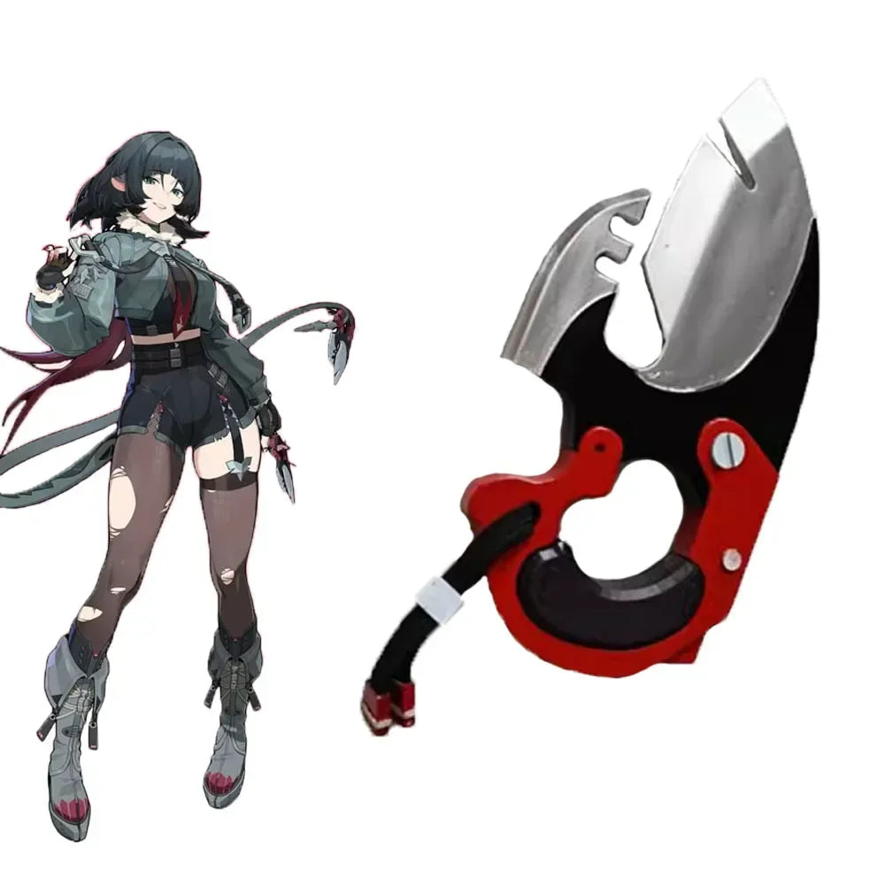 Accessoire de cosplay Jane Doe de Zenless Zone Zero, impression 3D, photosensible, en résine, pour Halloween, carnaval et jeux de rôle. 