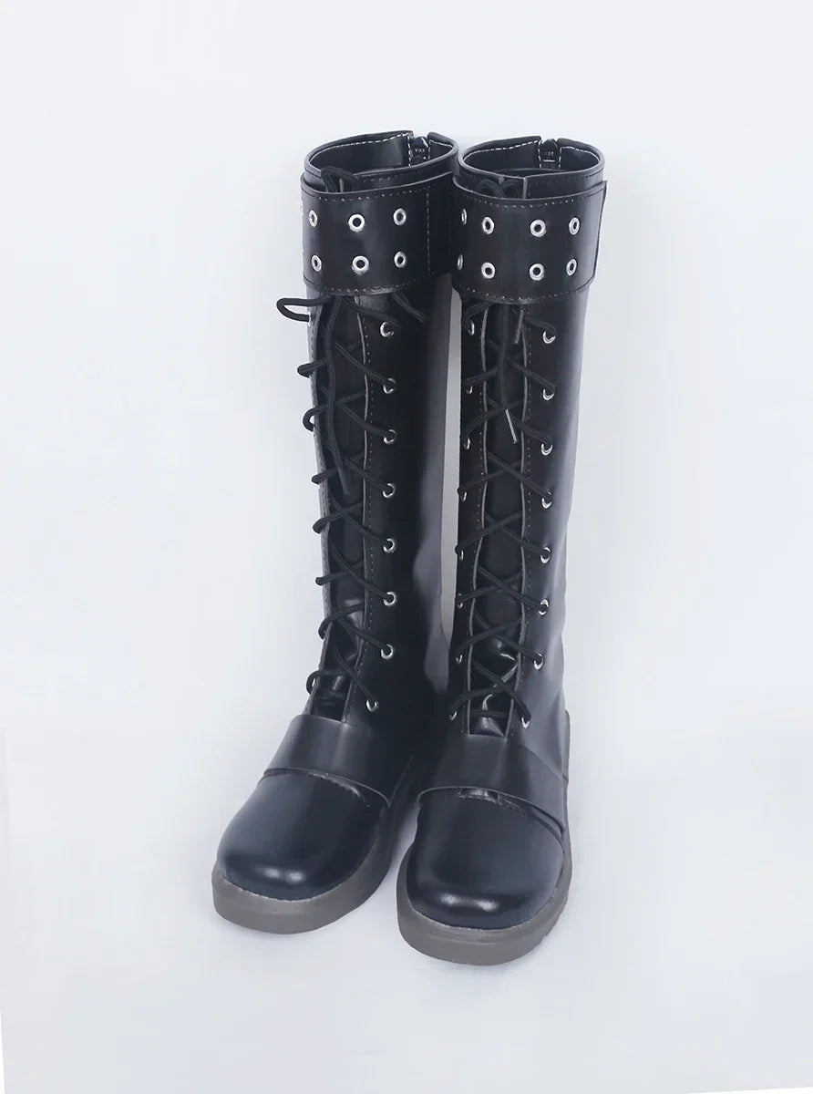 Persona5 Futaba Sakura Cosplay Boots Custom Made Shoes