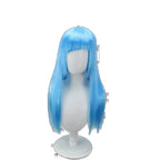 Jujutsu Kaisen Miwa Kasumi Cosplay Wig Blue Long Straight Hair