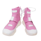 Overwatch 2 Kiriko Cosplay Boots Pink Red Shoes Custom Made