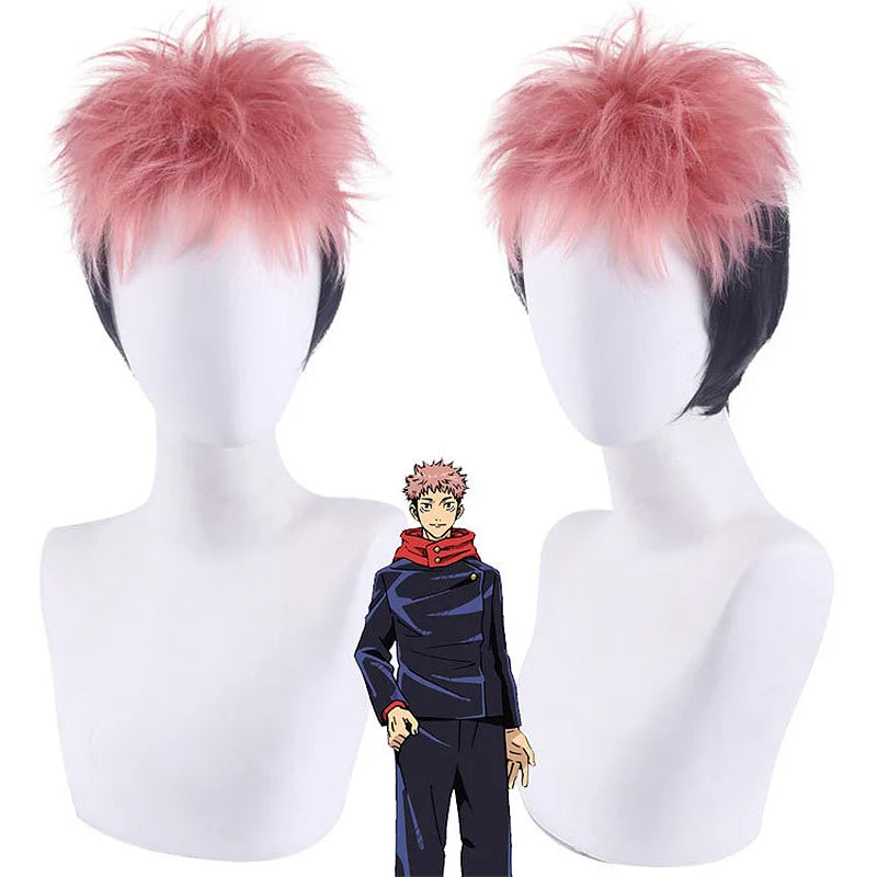 Jujutsu Kaisen Cosplay Wig Set For Yuji Itadori Megumi Fushiguro Toge Inumaki Suguru Geto Gojo Satoru