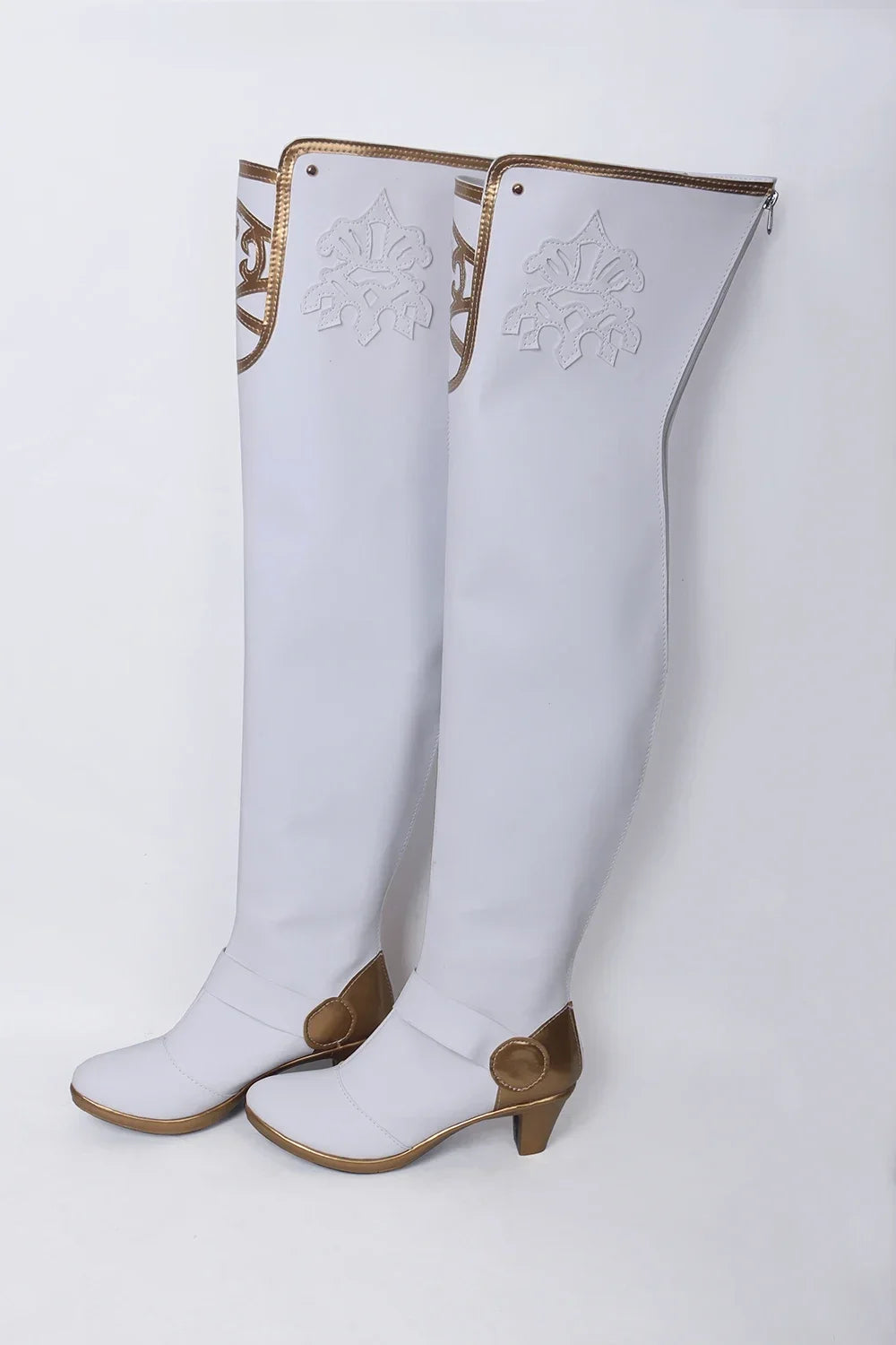 NieR Automata YoHRa Commander Cosplay Boots White Heels Shoes Custom Made Any Size