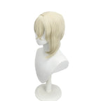 Perruque de cosplay Arknights Executor the Sanctifier beige pré-coiffée 