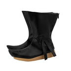 Final Fantasy XIV Krile Baldesion Cosplay Boots Black Shoes