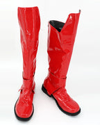 Bottes de cosplay de la Garde Prétorienne de Star Wars : Les Derniers Jedi, pointure personnalisée, chaussures rouges faites à la main 