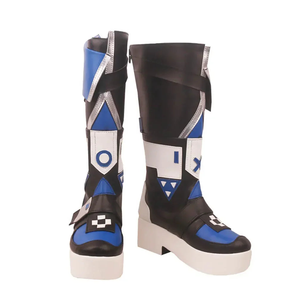 Honkai Star Rail Silver Wolf Cosplay Boots Custom Made Shoes