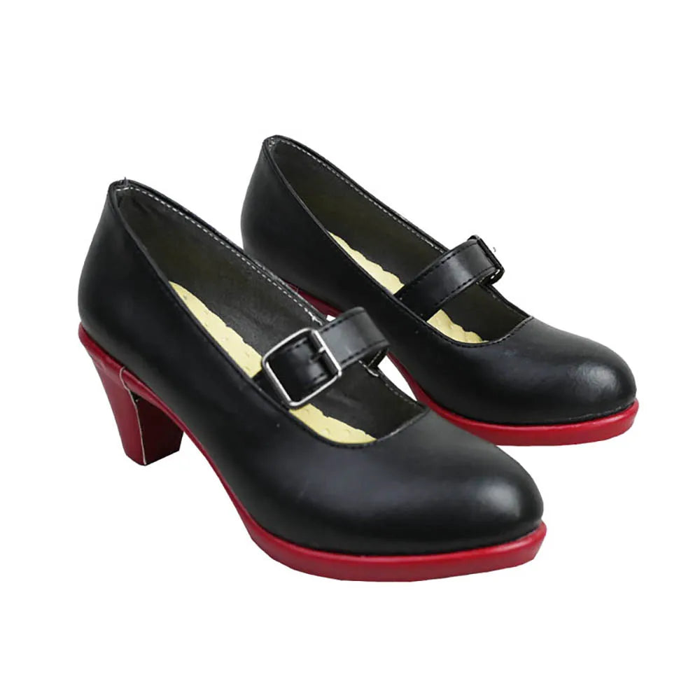 Zenless Zone Zero Alexandrina Cosplay Shoes Black Boots