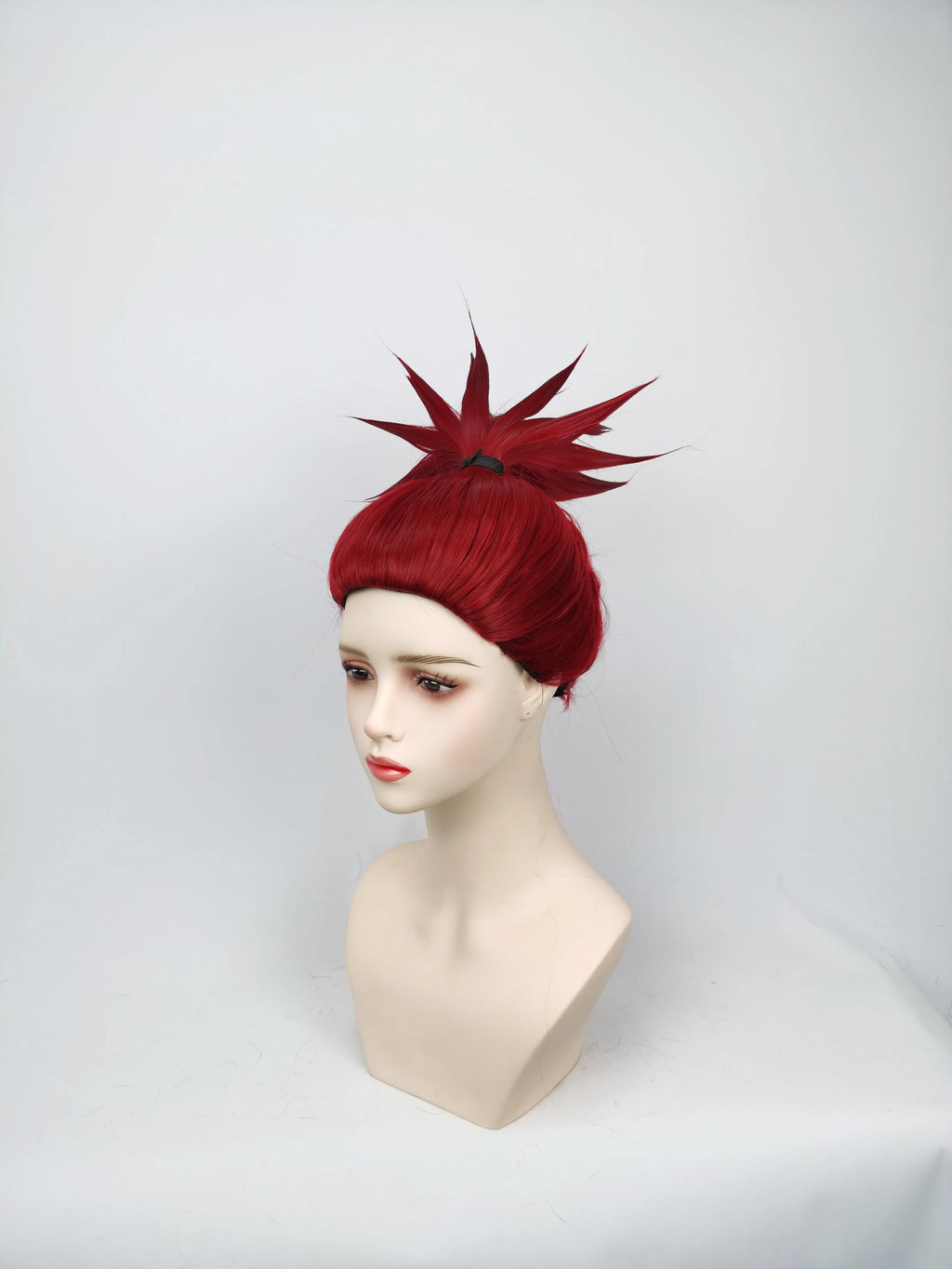 Bleach Renji Abarai Cosplay perruque cheveux rouges pour Costume 
