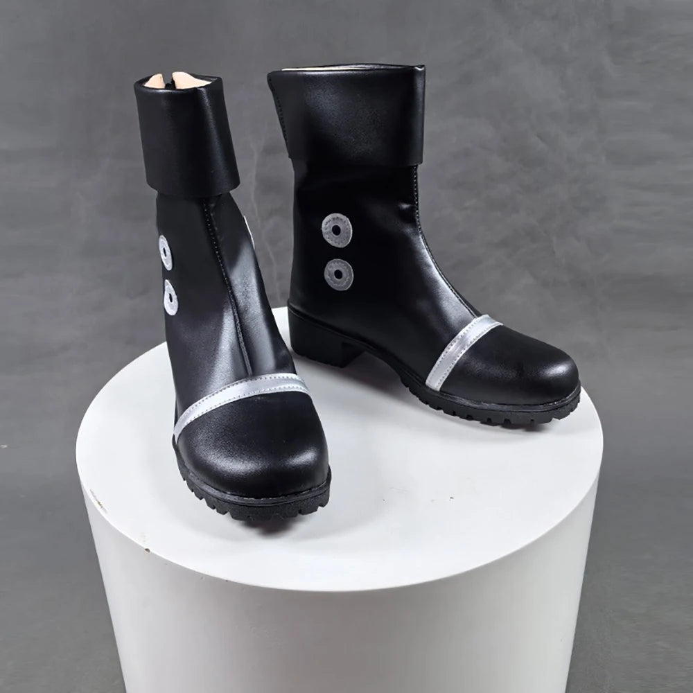 Chaussures de cosplay One Piece Portgas D. Ace, bottes sur mesure, toutes tailles 