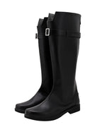 Final Fantasy VII Remake Sephiroth Cosplay Boots Custom Made Black Shoes