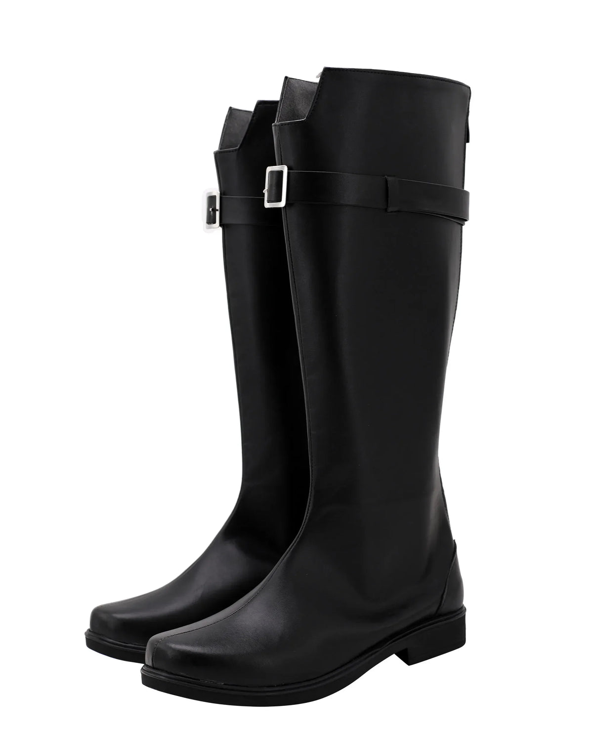 Final Fantasy VII Remake Sephiroth Cosplay Boots Custom Made Black Shoes
