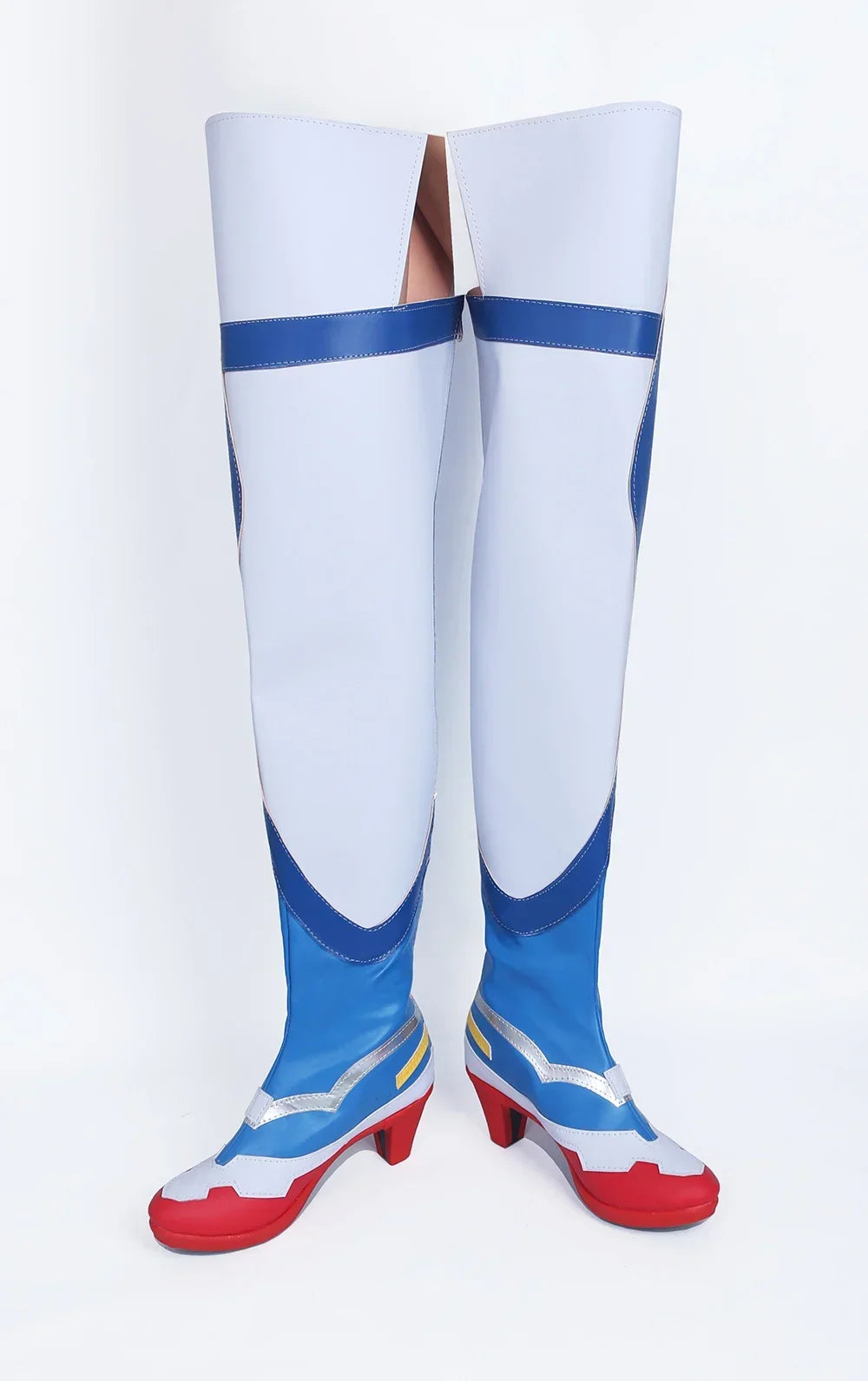 Overwatch Angela Ziegler Cosplay Boots White Shoes